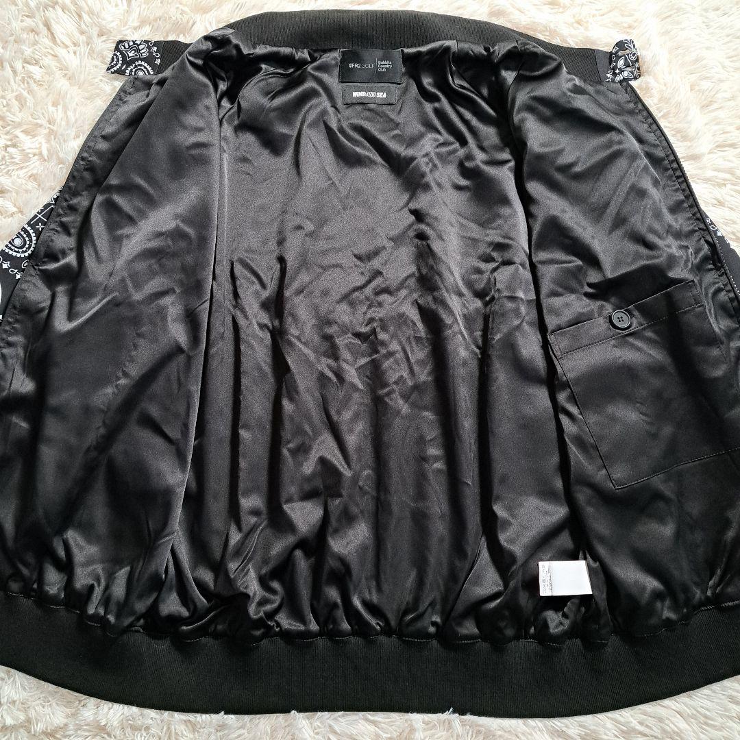 【完売品】 WIND AND SEA × FR2 GOLF ペイズリー柄