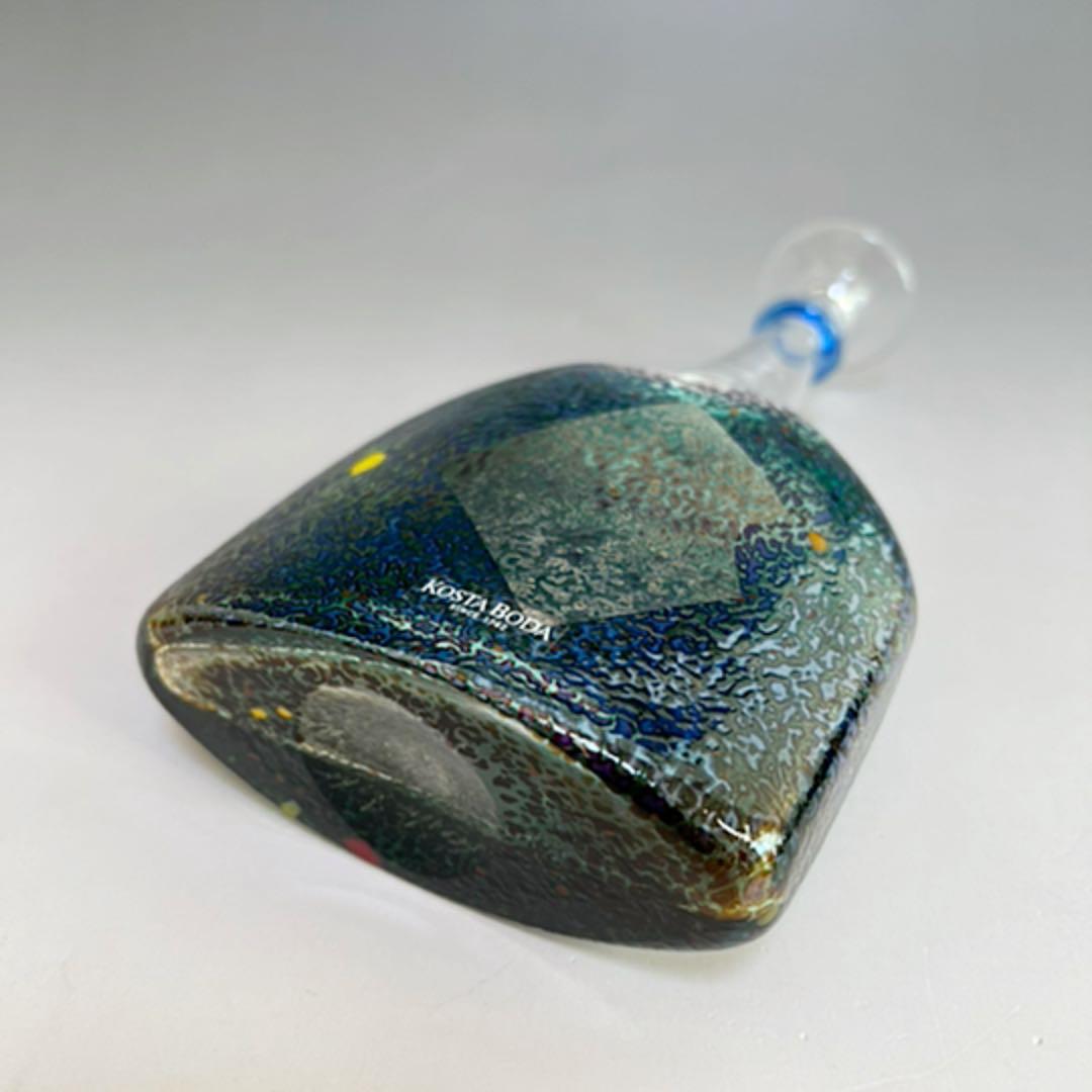 北欧  コスタボダ・スウェーデン バーティル ヴァリーン ガラス フラワーベース