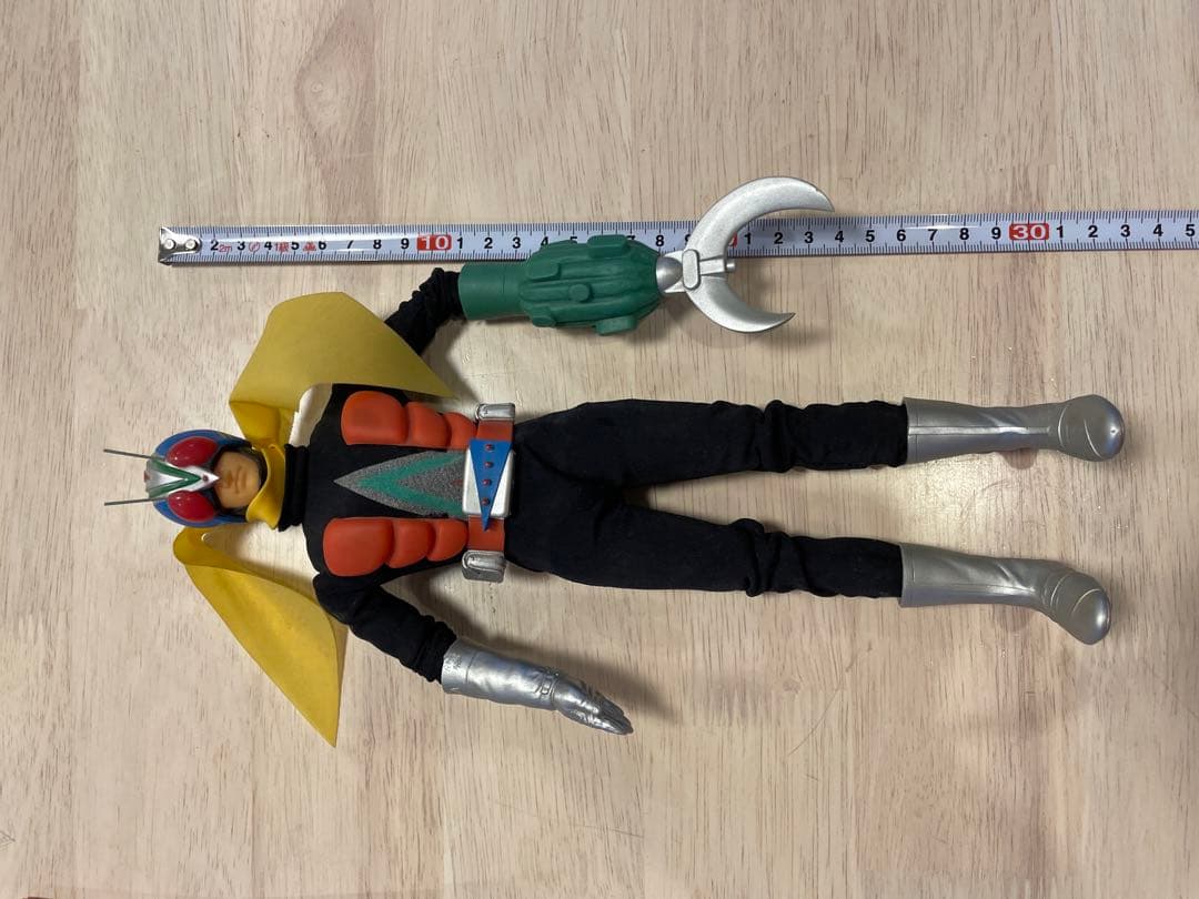 ビンテージ　ライダーマン　大型フィギュア