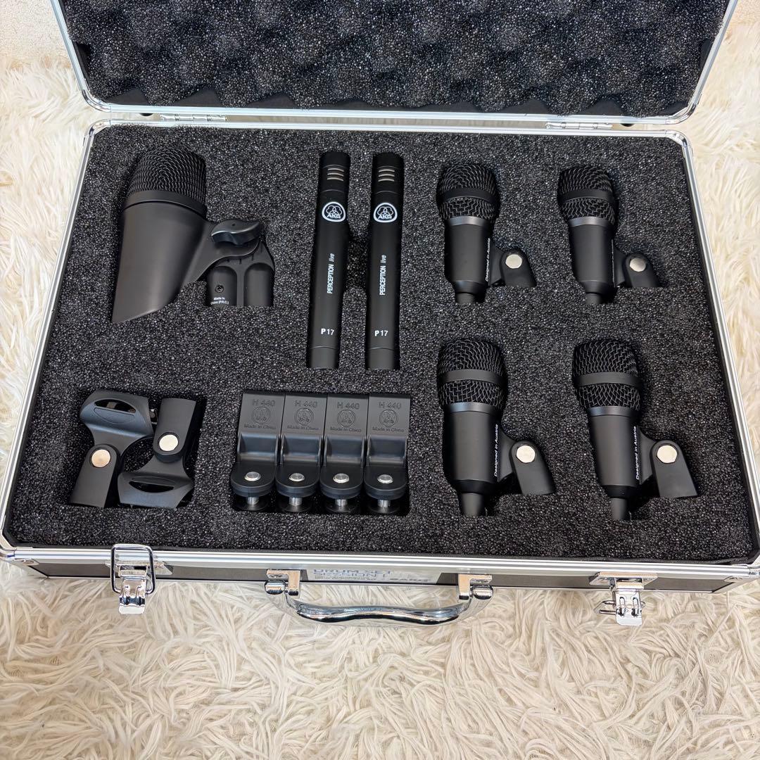 AKG Drum Set Session I コンデンサー ドラムマイクセット