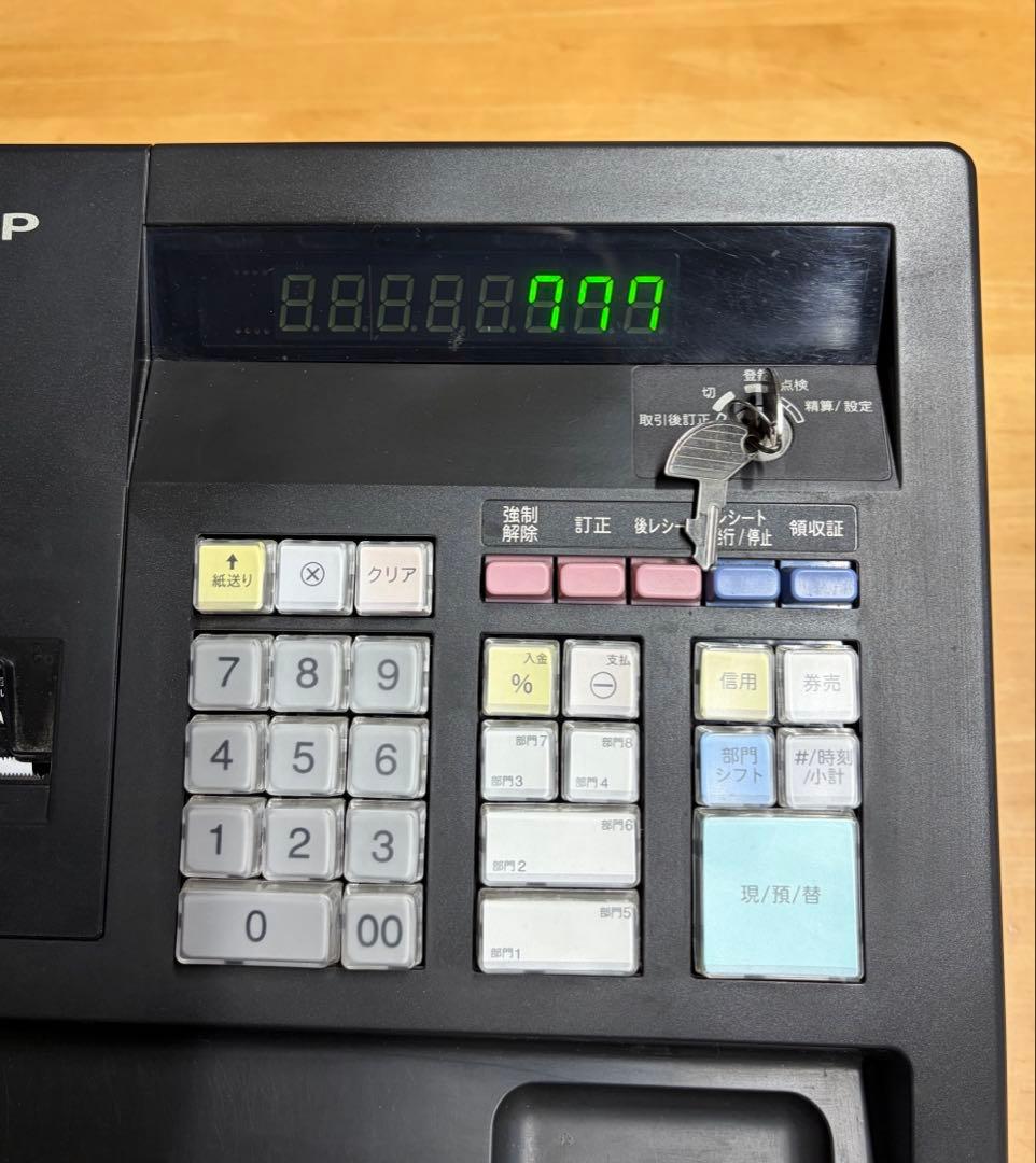 SHARP レジスター XE-A147-B