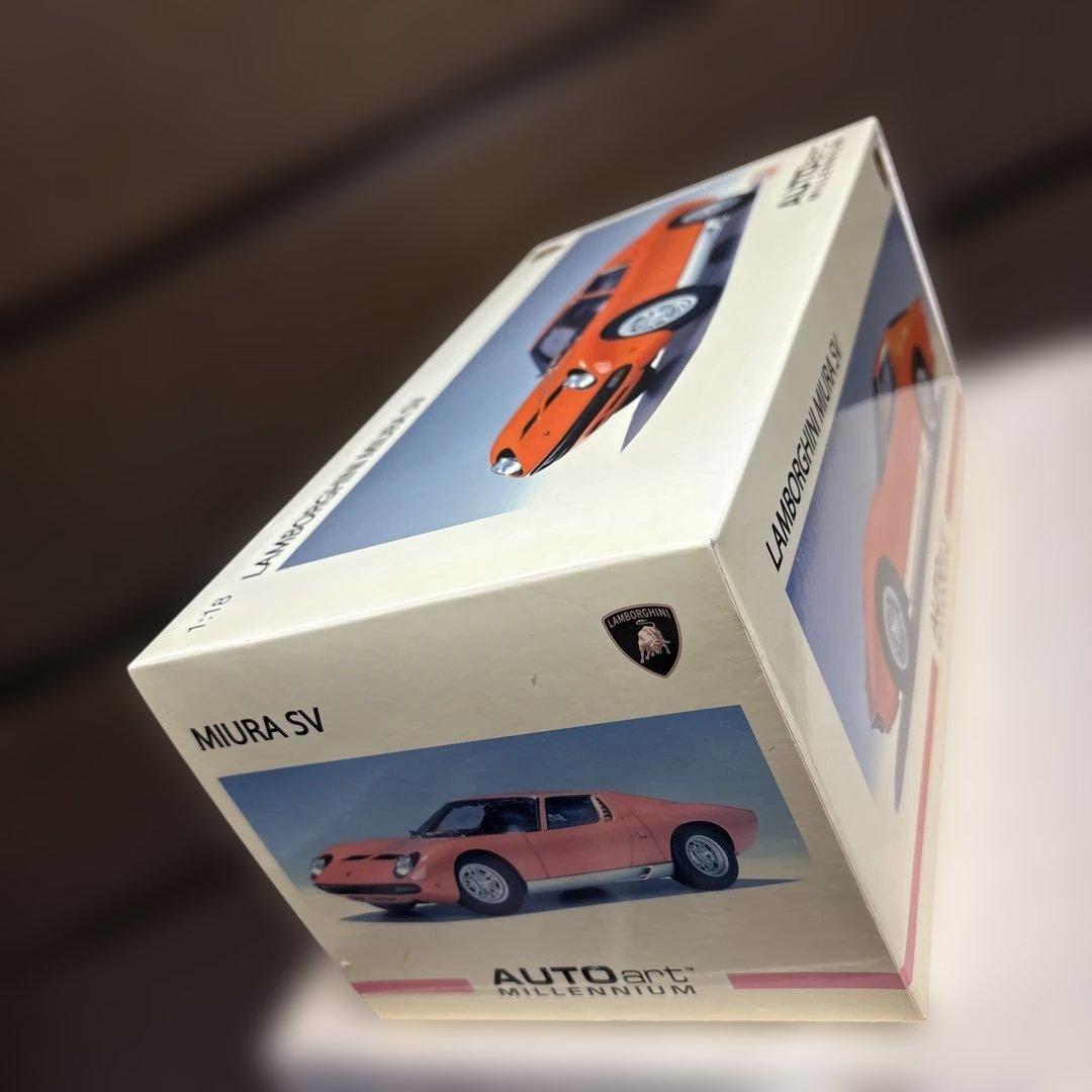 オートアート　ランボルギーニ ミウラ SV 1/18 新品　未使用　未開封