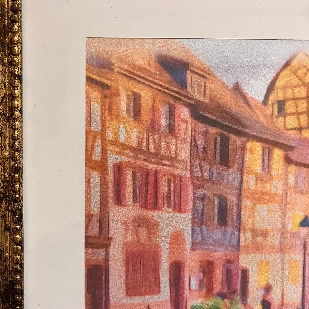 ジブリアート11魔女の宅急便より「GOT LAND」32.7㎝×24.0㎝額装品