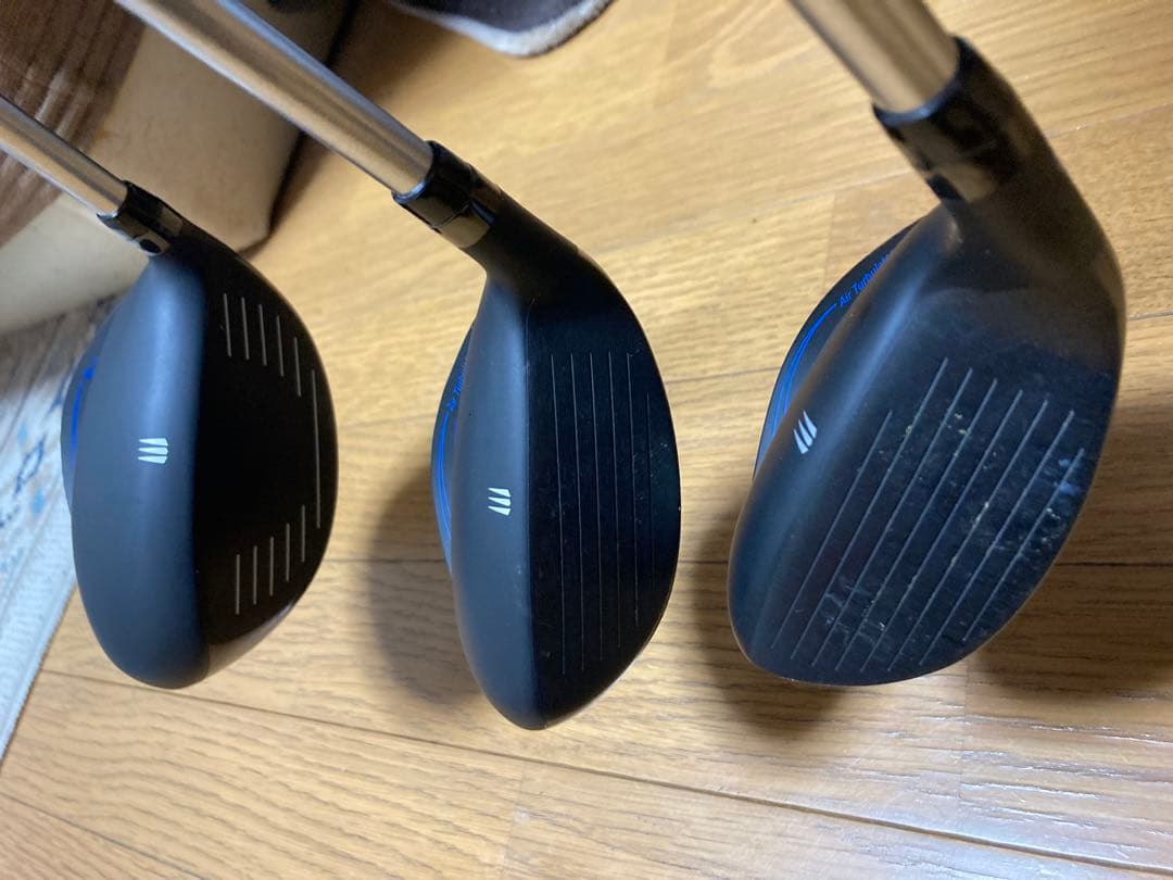 キャスコ UFO Air ヘッドカバー、キャディバッグ付きフルセット