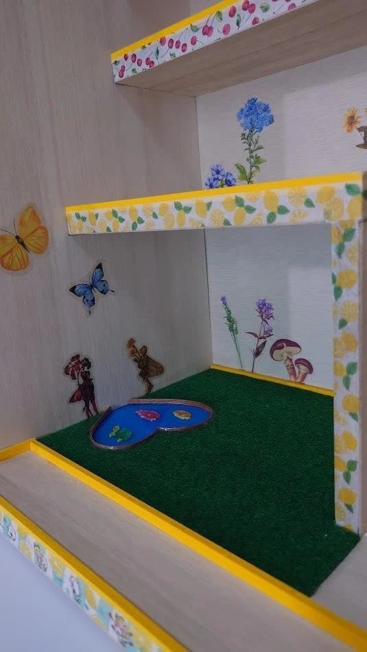 トミカ木製手作り駐車場（ビッグイエロ－）BY02