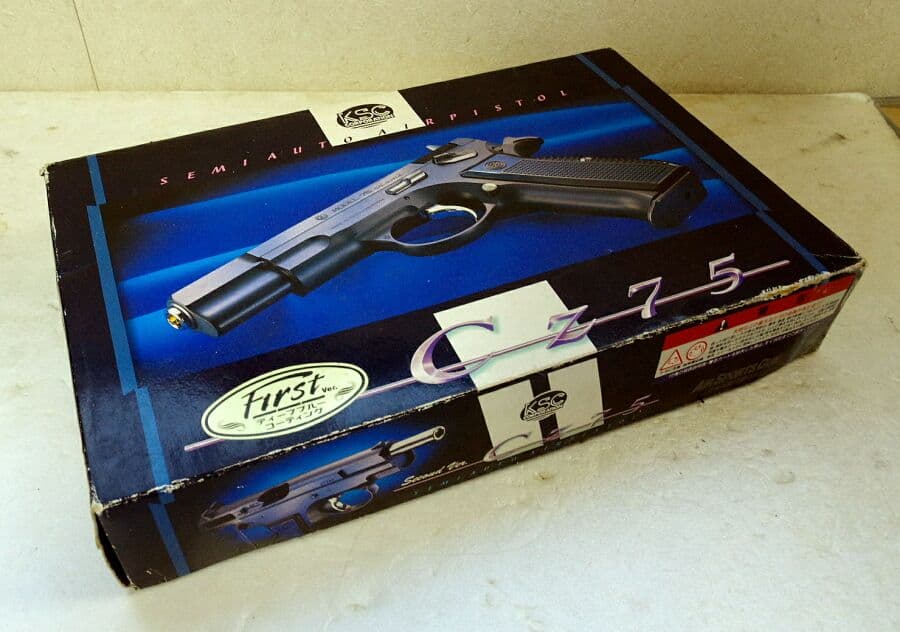 KSC Cz75 First ディープブルーコーティングモデル