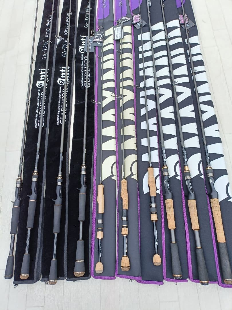 レイドジャパン　グラディエーター　マキシマム　アンチ　ロッドセット