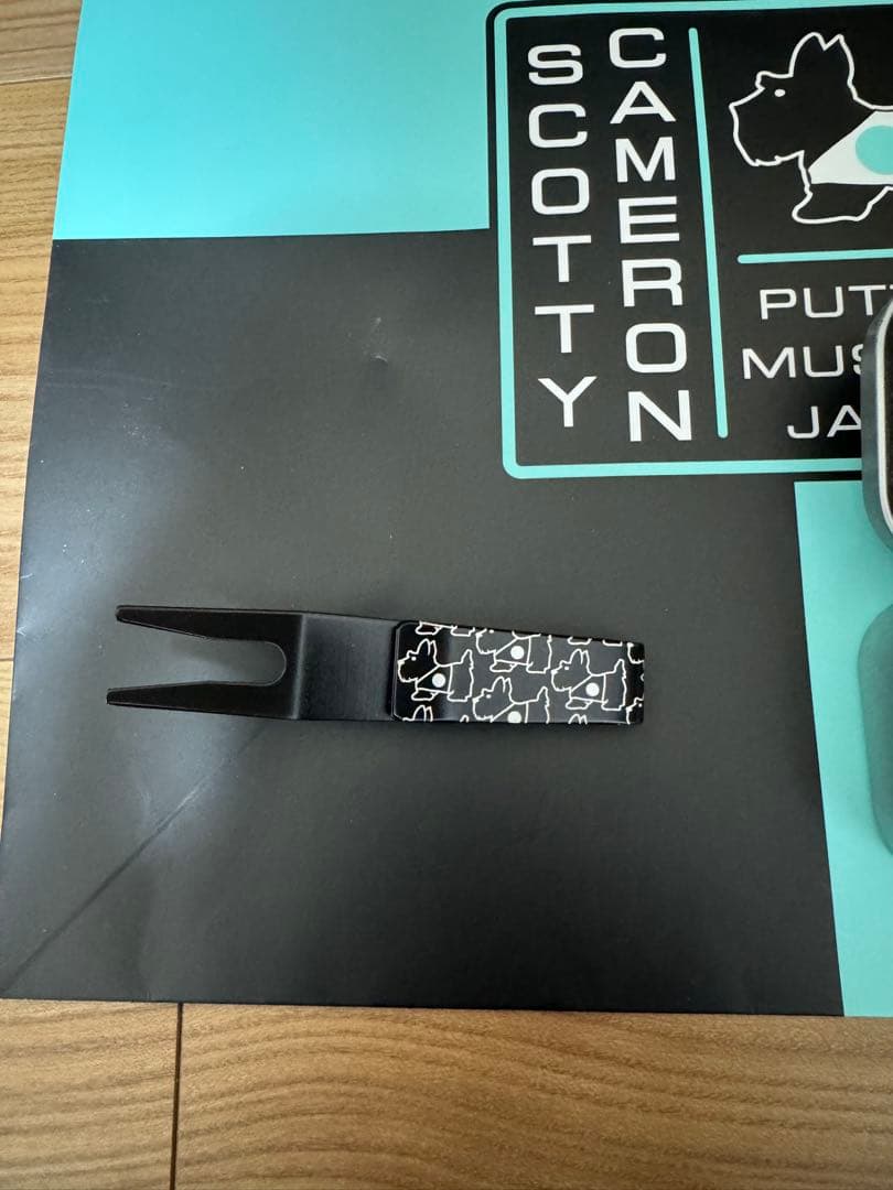 Scotty Cameronグリーンフォーク スコッティドッグティファニーブルー