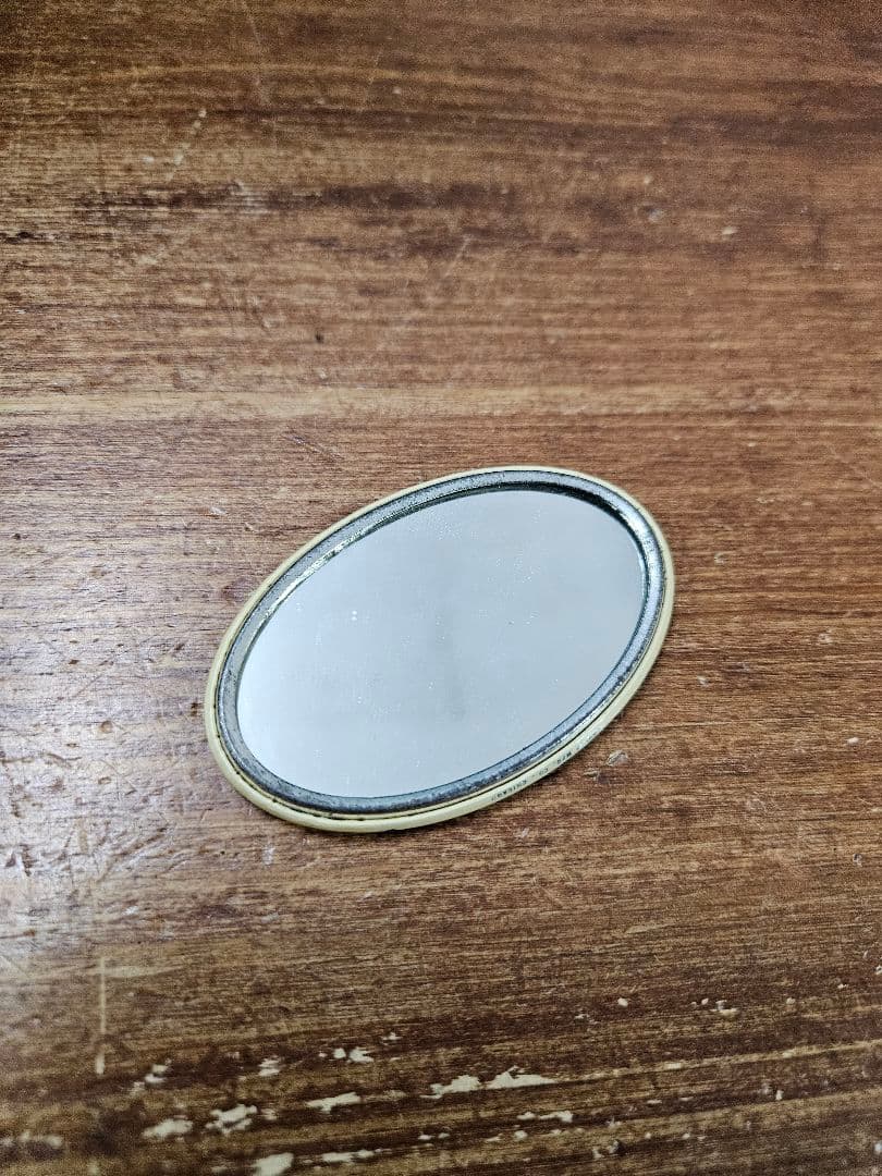 1910s FINCK’S POCKET MIRROR 楕円型 ポケットミラー