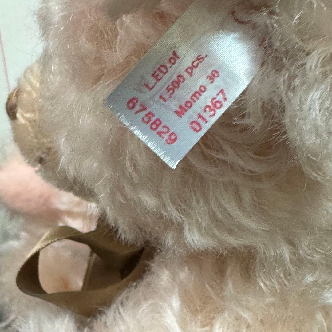 137-67 限定品 シュタイフ モモ 2003 名花シリーズ テディベア