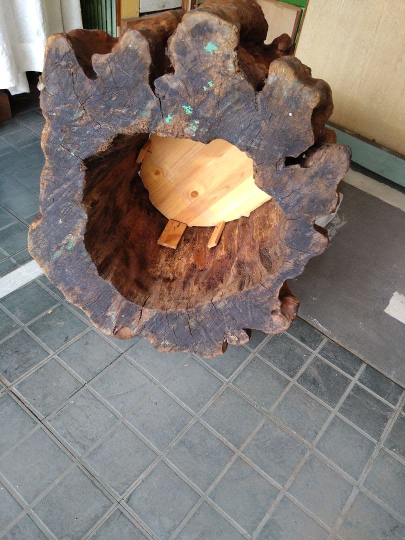 木製 自然木の座卓