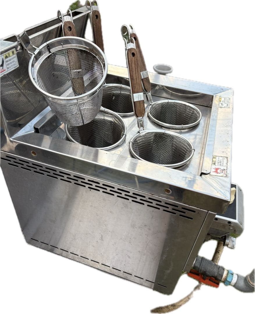 タニコー （tanico）業務用 4口 卓上ラーメン 釜