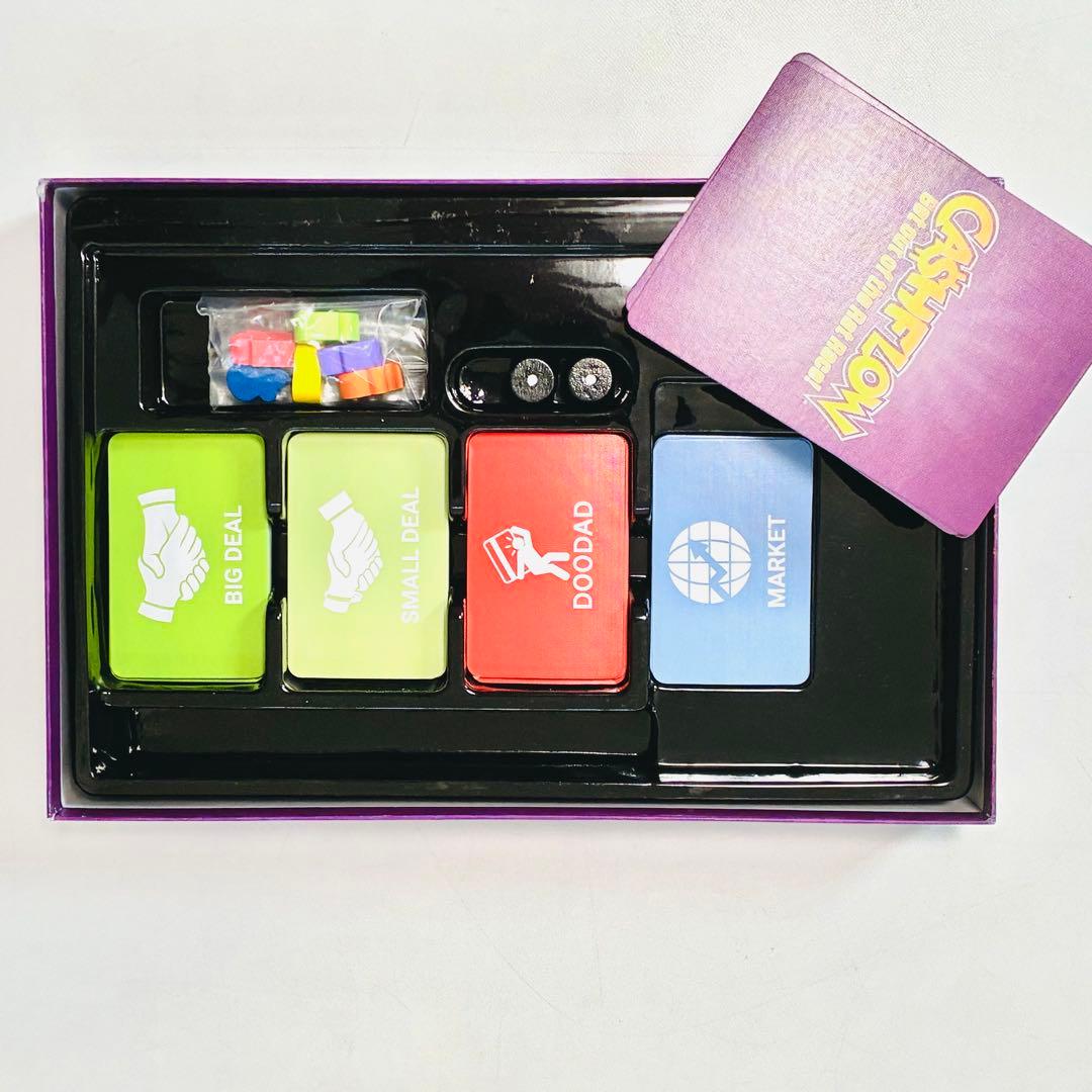 【訳アリ美品・欠品なし】キャッシュフローゲーム 日本語版　ボードゲーム