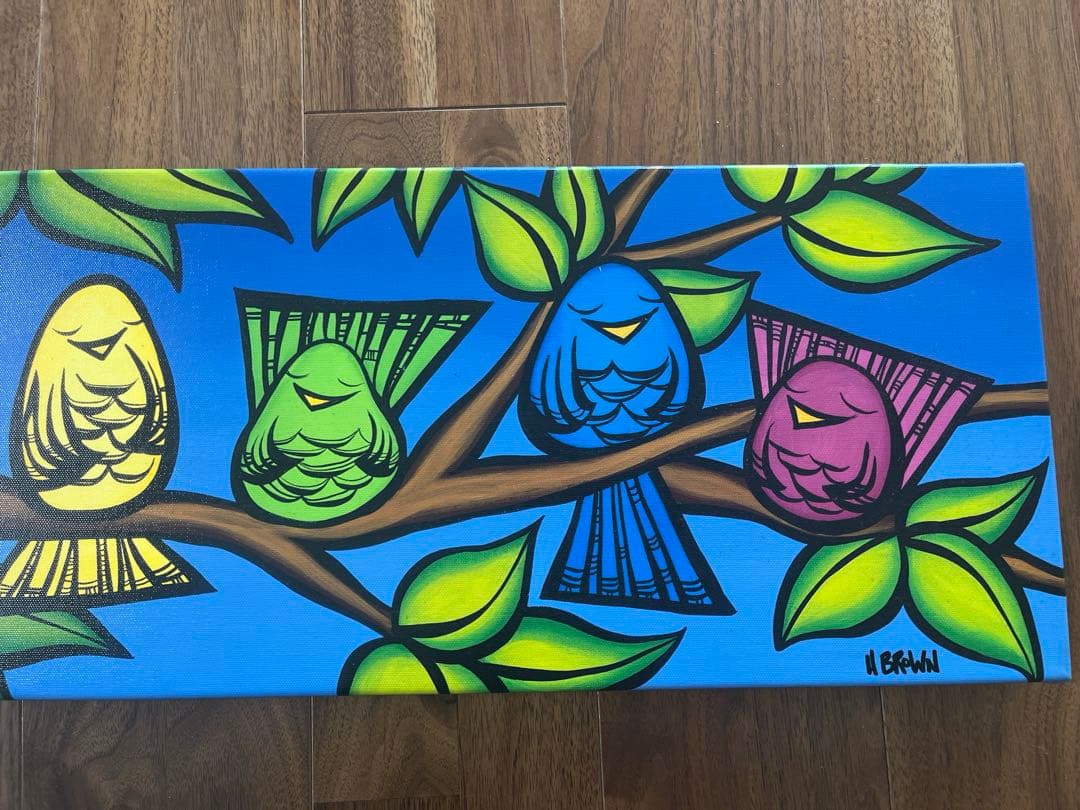 【限定100枚・証明書付】Heather Brown Rainbow Birds