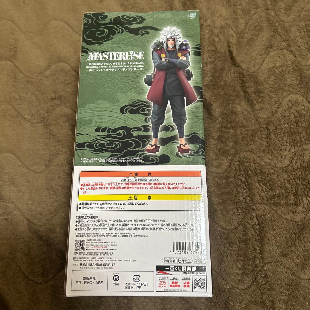 一番くじ NARUTO-ナルト- 疾風伝 E賞 自来也(仙人モード) フィギュア