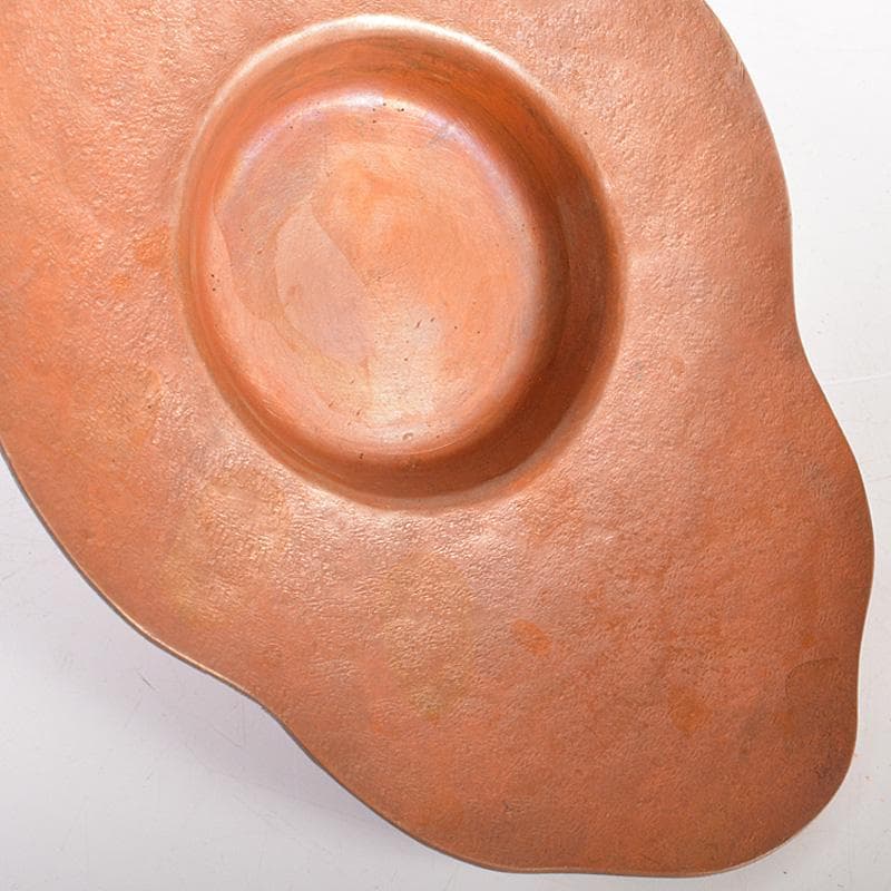 煎茶道具　素銅　木瓜式　茶托　十八客　合計約1429g　在銘　共箱　MR7539