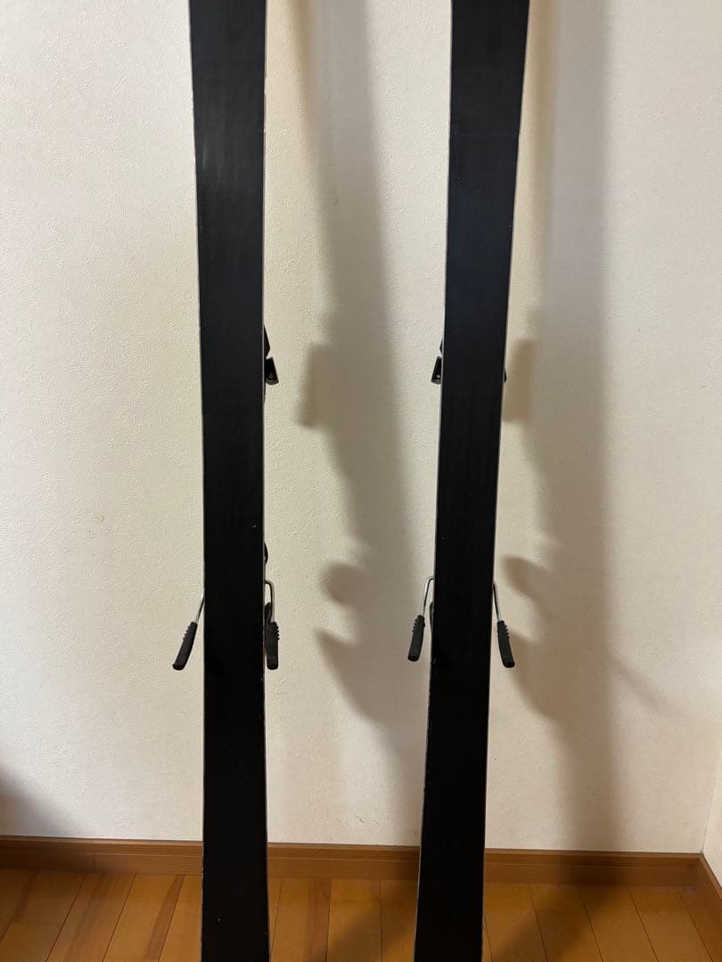 Fischer スキー板 ホワイト/イエロー バインディング付き