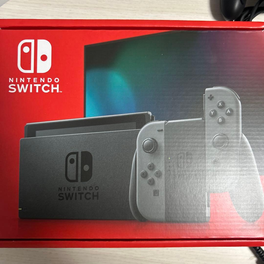 Nintendo Switch グレー 本体 【使用期間2ヶ月】