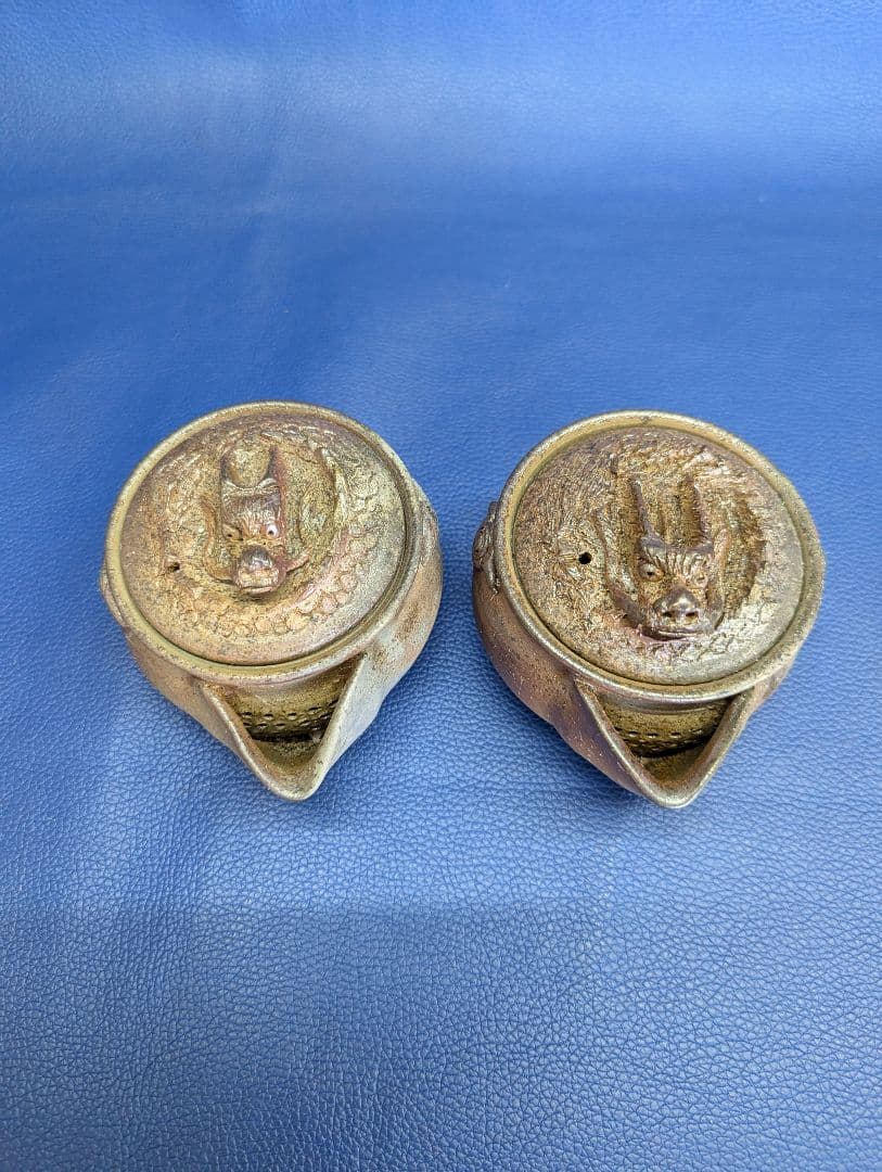 備前焼 宝瓶 昇龍 二個セット