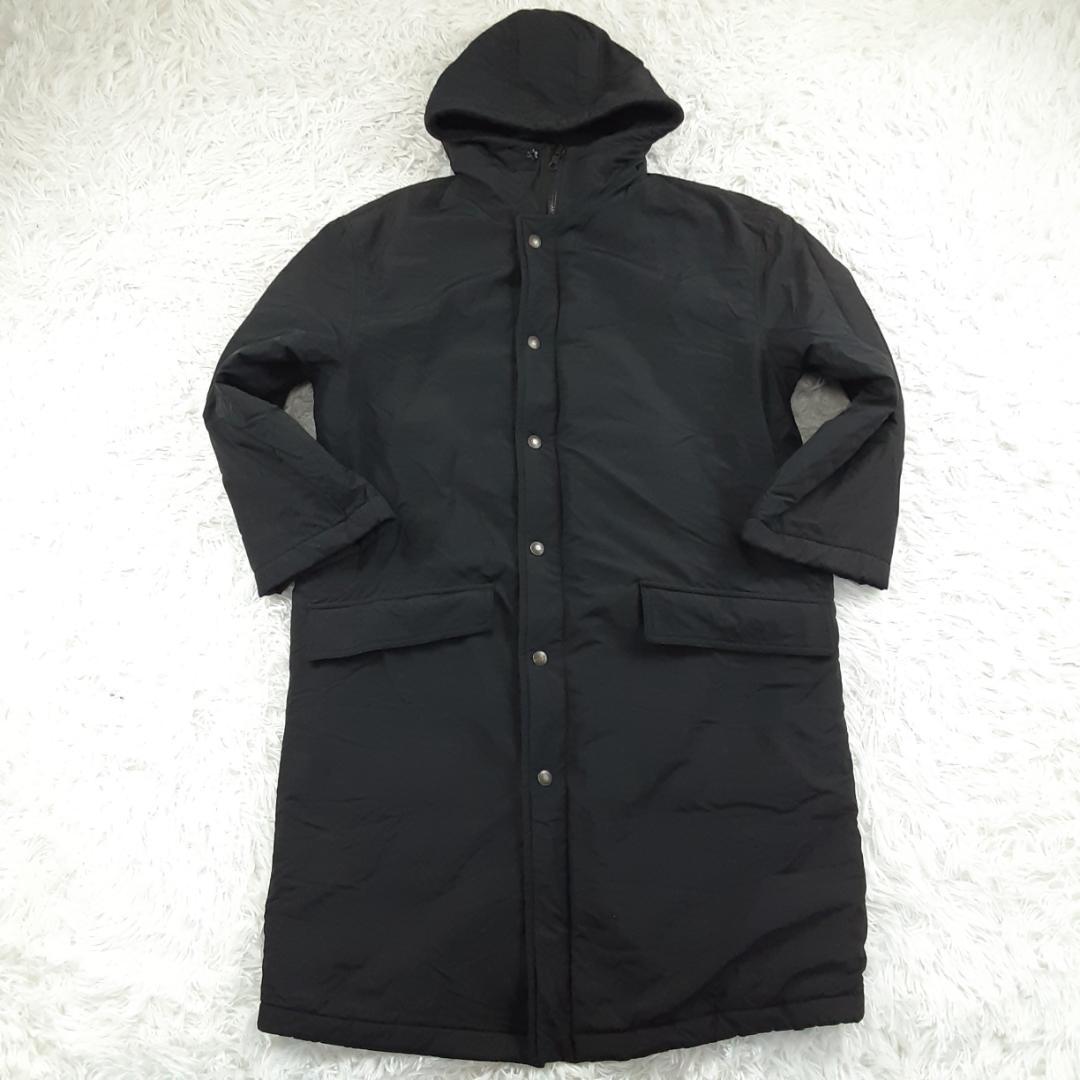 美品◎mila schon ミラショーン ベンチコート 黒 裏地フリース 防風