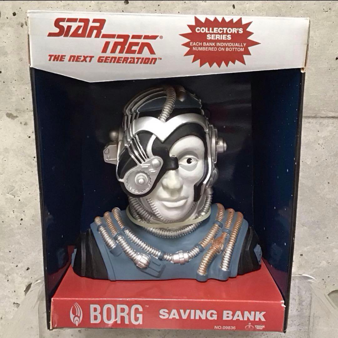 90s STAR TREK コレクターシリーズBANK 新品 スタートレック