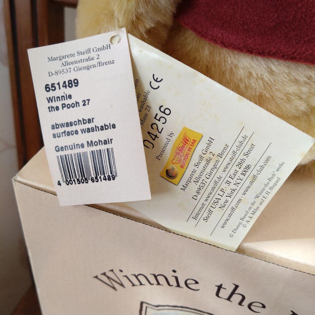*＊*Winnie the Pooh シュタイフ くまのプーさん*＊*1999✵