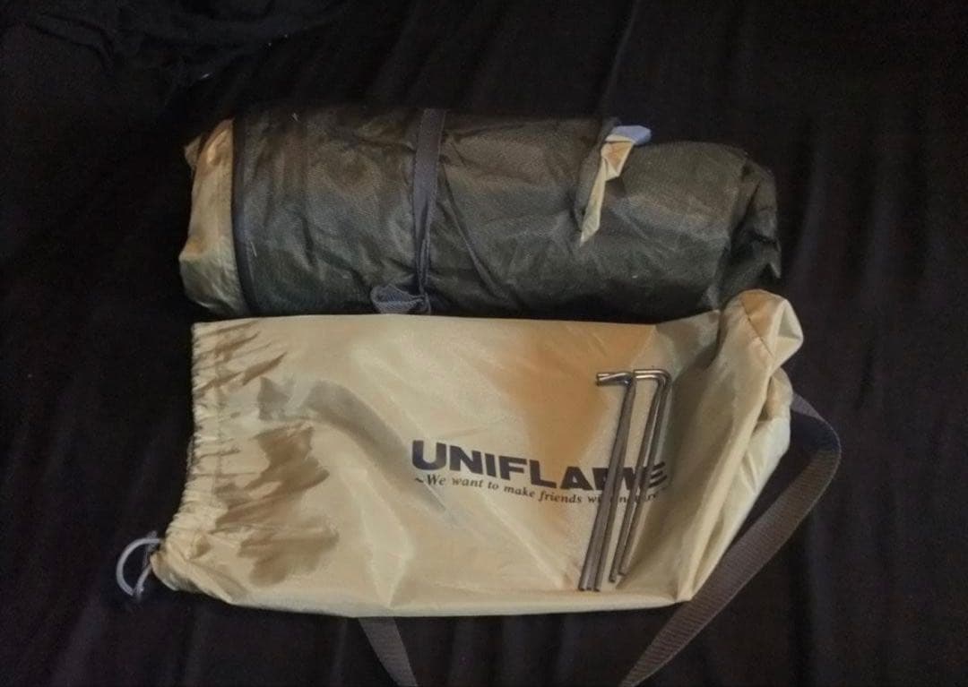 ユニフレーム　UNIFLAME　REBOタープ　（Ｍ）セット　ほぼ未使用