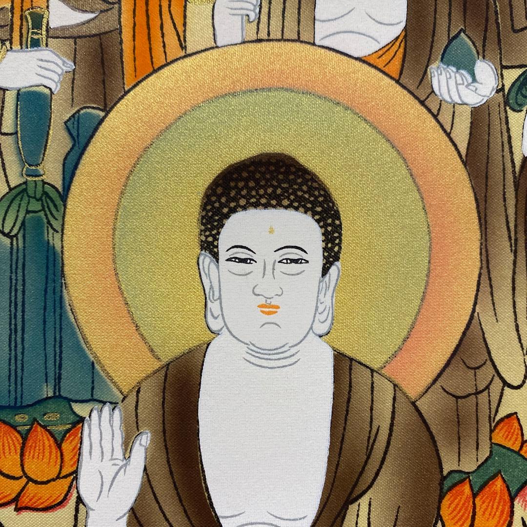 【アウトレット掛軸】仏画 十三仏 5尺(約151cm) M09