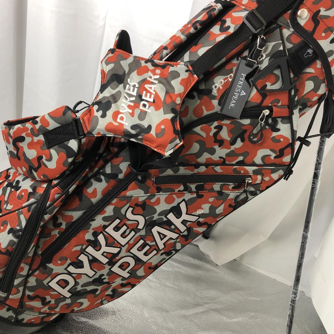 PYKES PEAK キャディバッグ ゴルフバッグ 6分割/ヤS3123