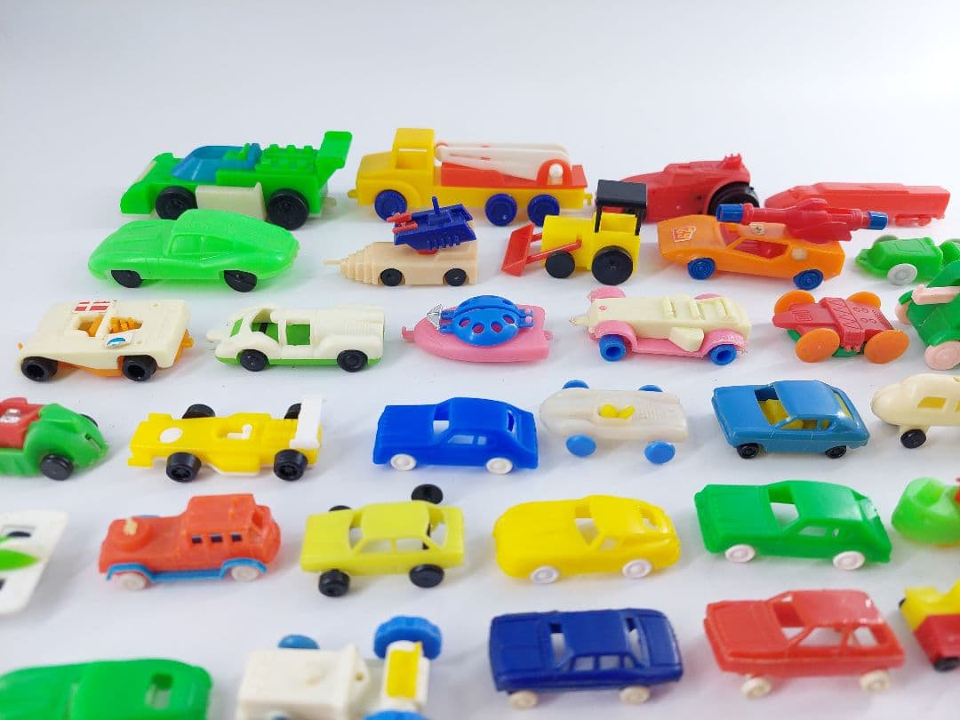 当時物 グリコ おまけ 乗り物 70個 まとめ売り 中古現状品