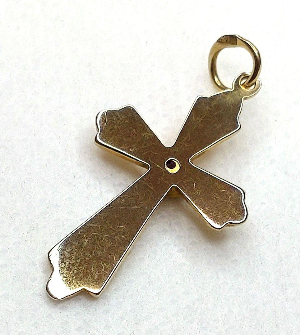 ゴールドペンダント・トップ withアメジスト【14金】