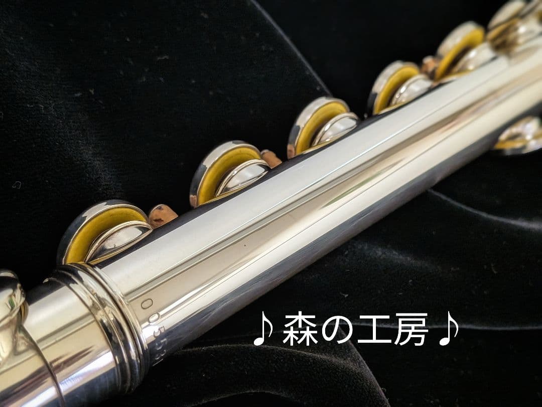 中古フルート専門店‼️部活応援‼️リップ銀製 ヤマハフルートYFL351 Eメカ