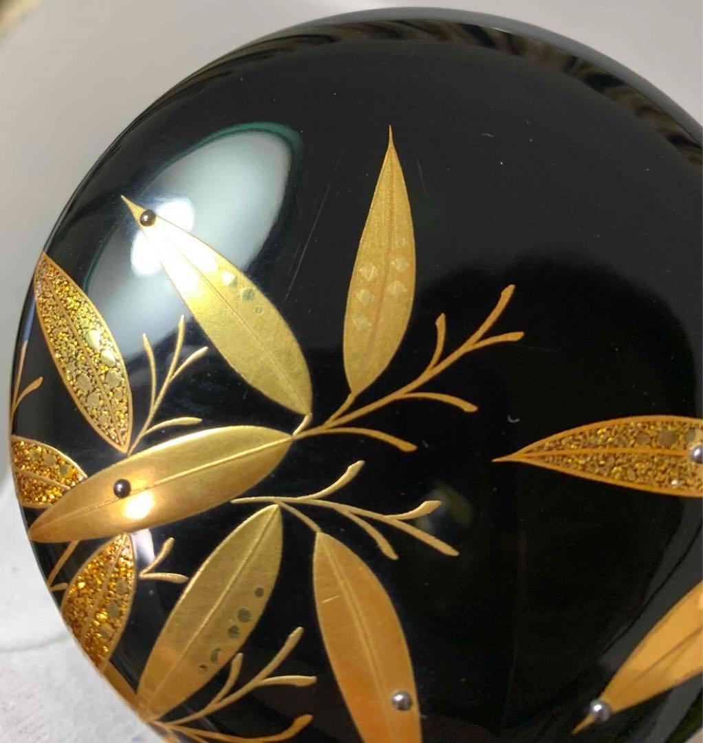 茶道具　露笹大棗　徹