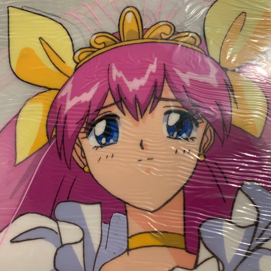 貴重な涙シーン変身バージョン ウェディングピーチ セル画