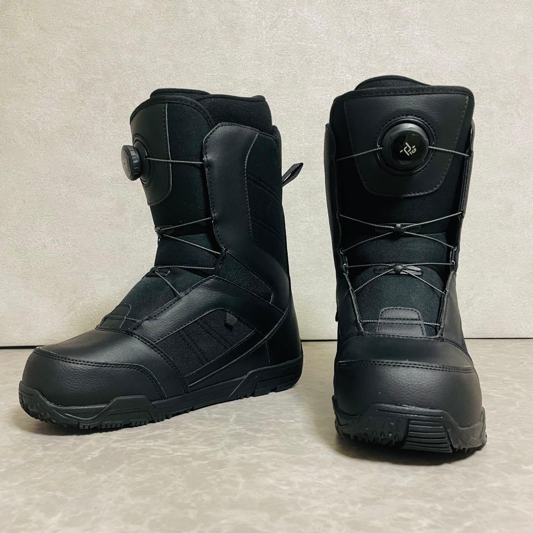 新品未使用　スノーボード　ブーツ　ボア付き　キスマーク　27cm ブラック　黒