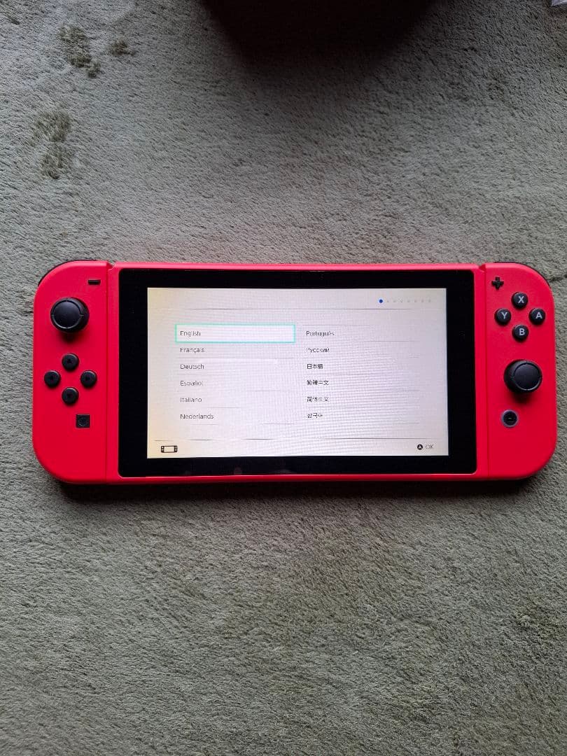 Nintendo Switch マリオレッド×ブルー本体 プロコン・ソフト3本