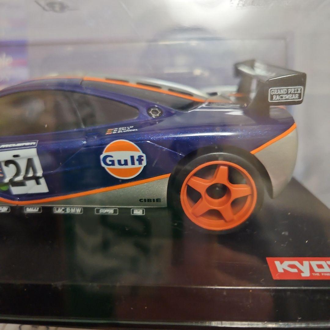 （新品 未開封）マクラーレンＦ１ ＧＴＲ ガルフレーシング ミニッツレーサー