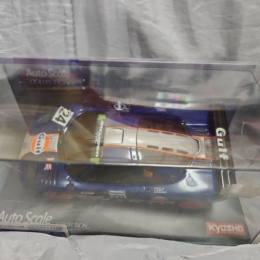 （新品 未開封）マクラーレンＦ１ ＧＴＲ ガルフレーシング ミニッツレーサー