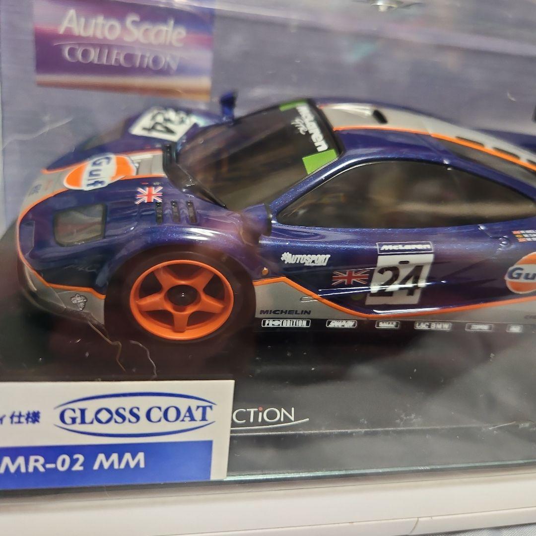 （新品 未開封）マクラーレンＦ１ ＧＴＲ ガルフレーシング ミニッツレーサー