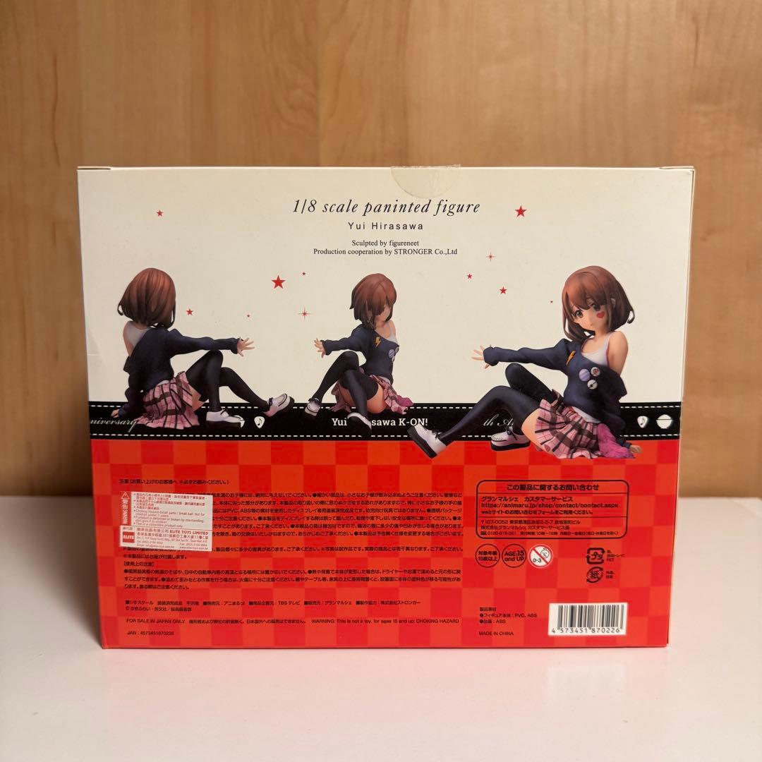 けいおん　5th Anniversary 平沢唯 完成品フィギュア 5周年