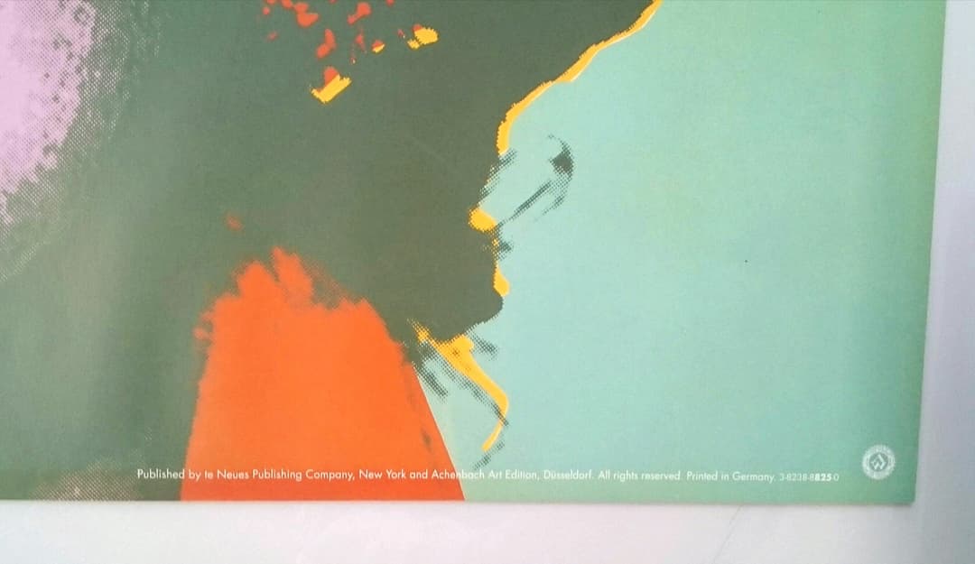 アンディ・ウォーホル マリリンモンロー ポスター 65×65㎝ 額付き