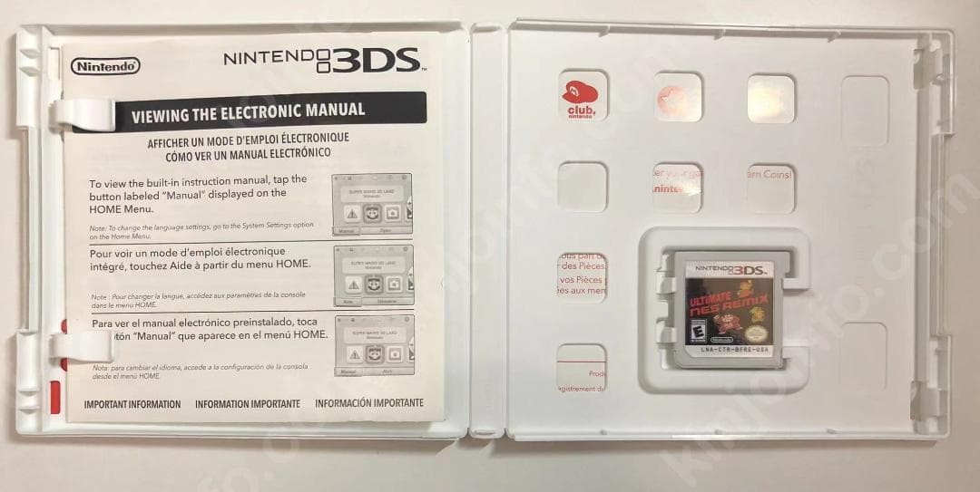 Ultimate NES Remix【中古美品・3DS北米版】