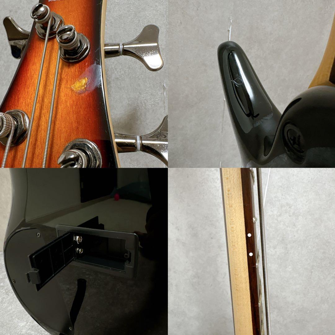 Ibanez アイバニーズ SR420 アクティブ エレキベース サンバースト