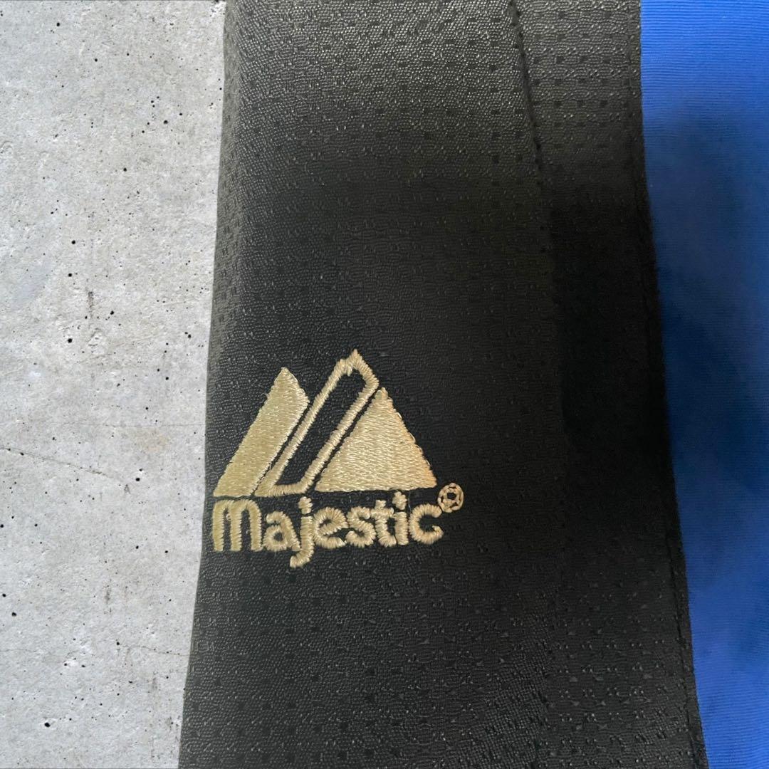 Majestic製 MLB公式 ニューヨークメッツプルオーバーハーフジップL