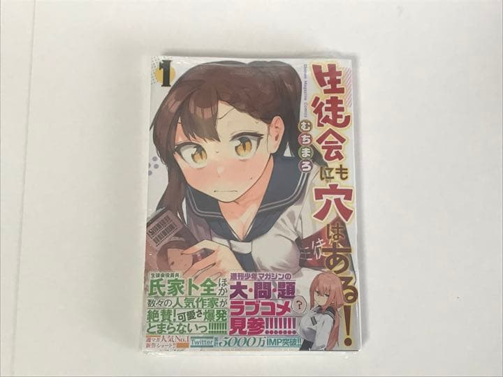 生徒会にも穴はある！　1巻　初版　新品　特典付き　むちまろ