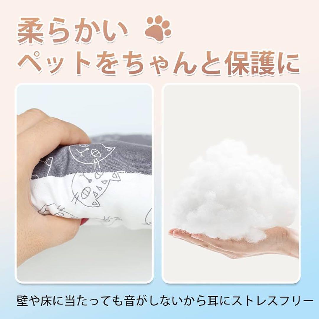 エリザベスカラー 猫用 犬用 グレー 首周り 10cm 犬傷舐め防止 柔らかい