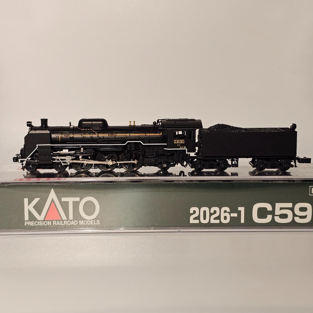 KATO 2026-1 C59 戦後形（呉線）試走程度
