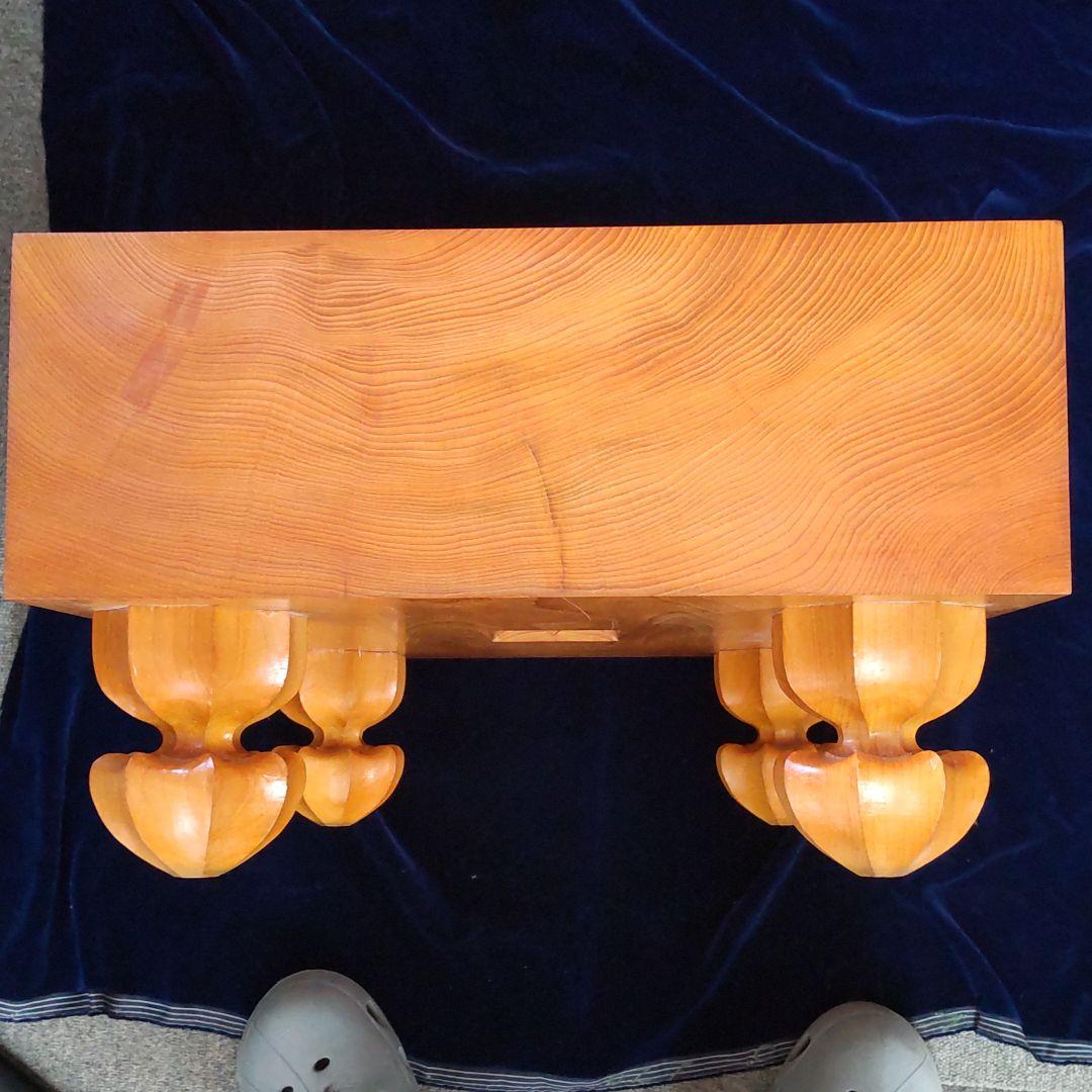 本榧 五寸盤 木裏 綾材