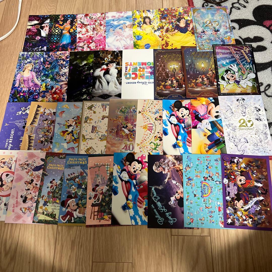大量！東京ディズニーリゾートポストカード160枚以上まとめ売り