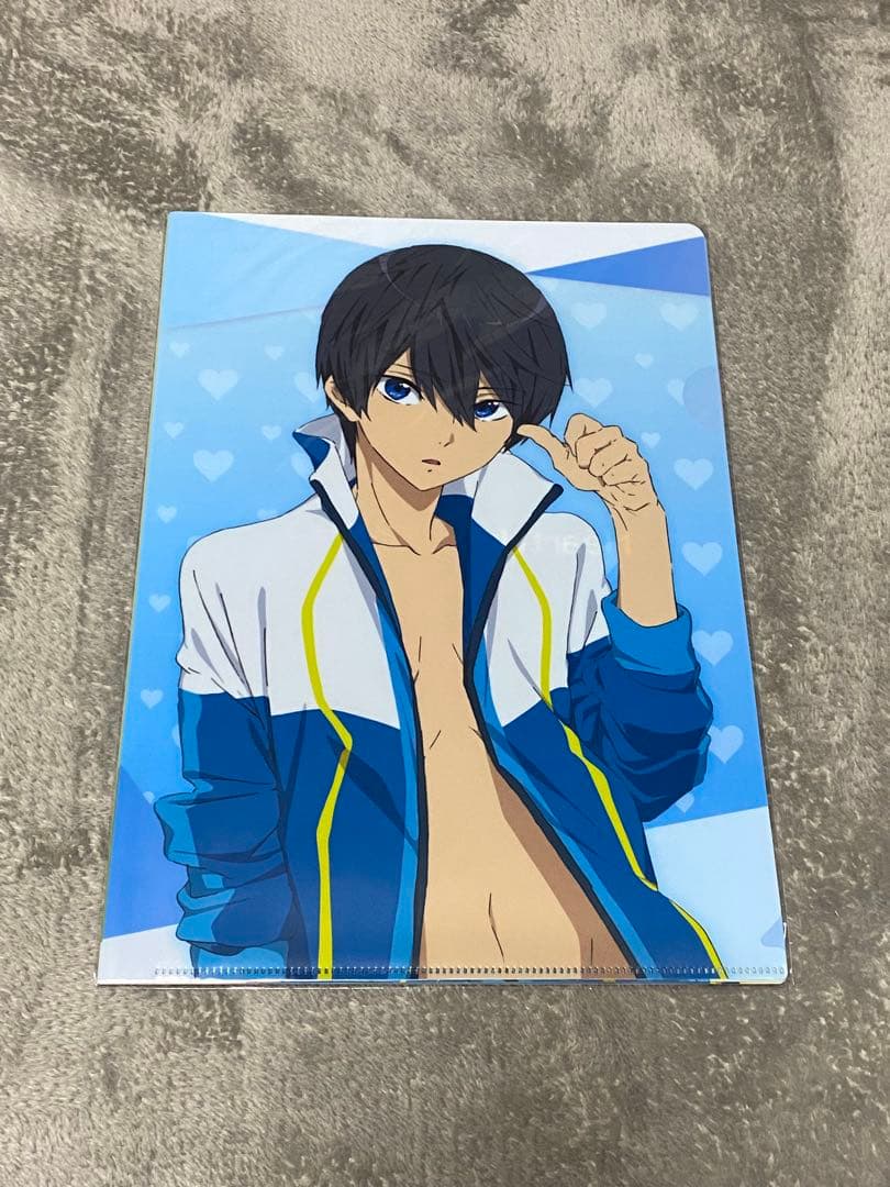 ハイスピード ハートアップ クリアファイル 七瀬遙 橘真琴 桐嶋郁弥 椎名旭